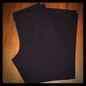Black Scrub Pants